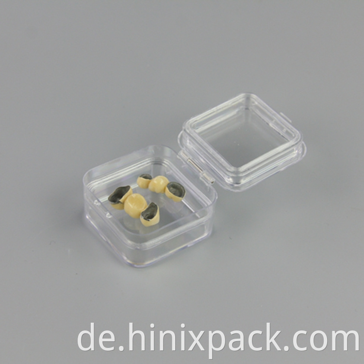 Medical Dental Lab Material Denture Storage Box Kunststoff Membran Zahnersatz Box